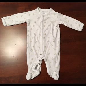 Ralph Lauren 0-3 month footie pajamas. GUC